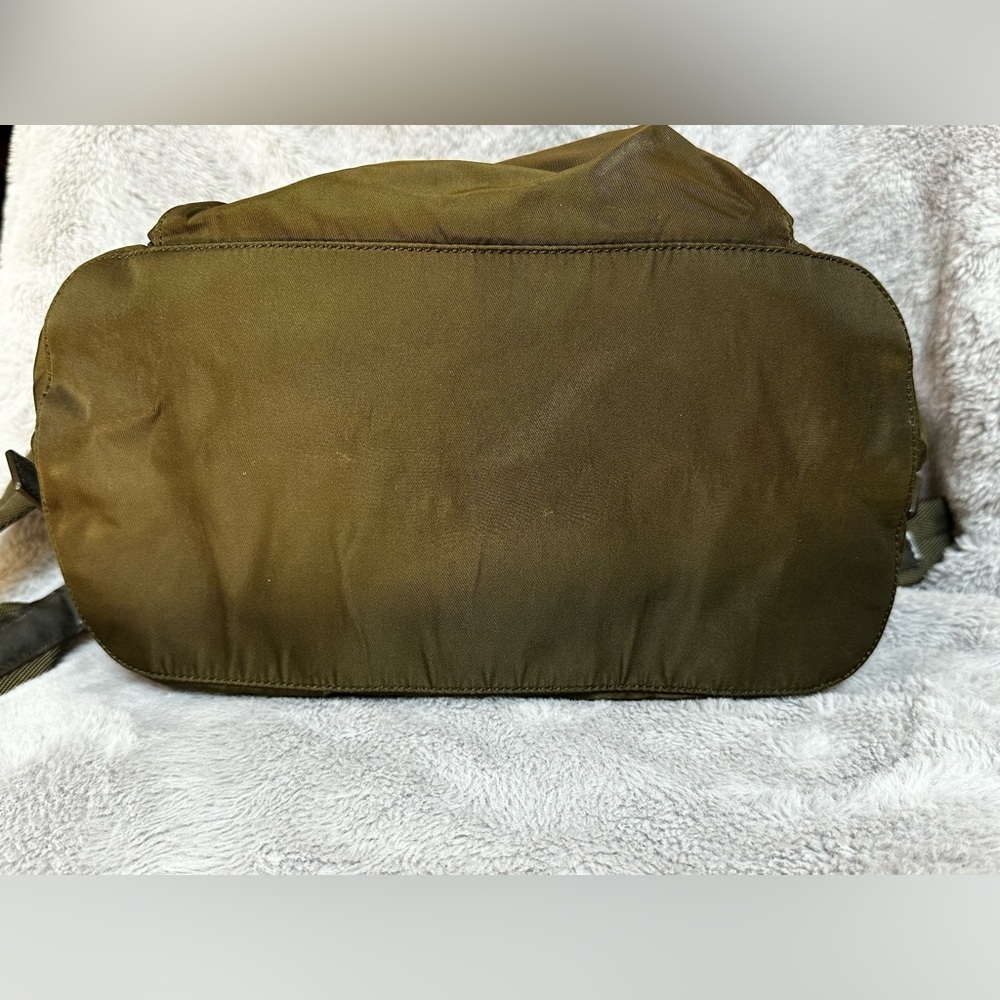 Prada Green Tessuto Nylon Backpack - Picture 9 of 16